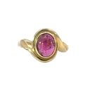 Tourmaline Pink 18ct Yellow Gold Ring