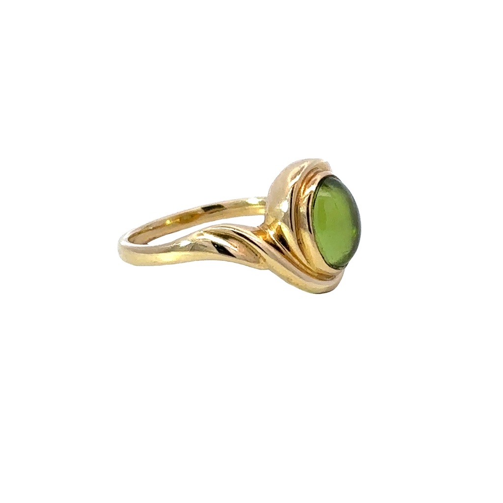 Peridot 18ct Yellow Gold Ring