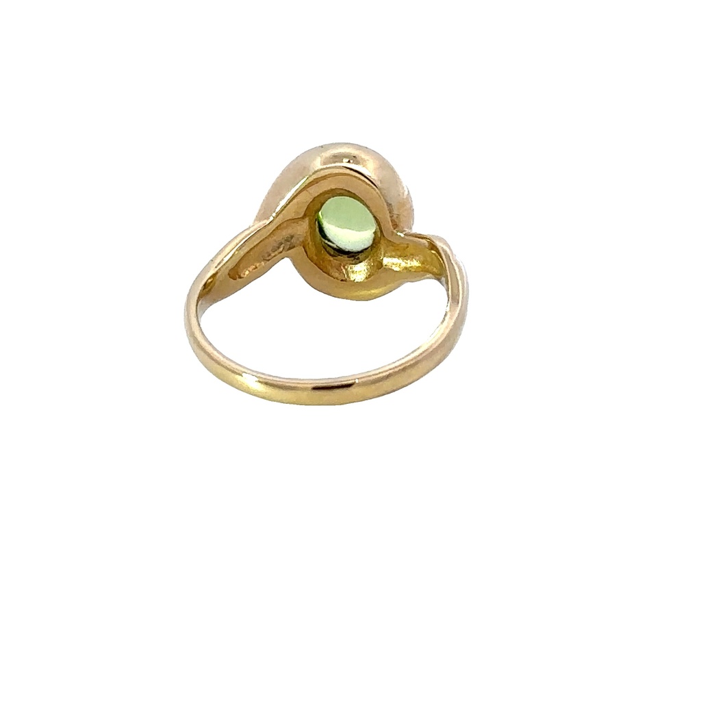 Peridot 18ct Yellow Gold Ring