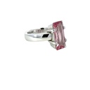 Morganite 18ct White Gold Ring