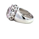 Kunzite 18ct White Gold Ring