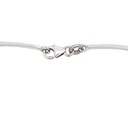 Omega Necklace | 40cm 18k White Gold