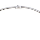 Omega Necklace | 45cm 18k White Gold