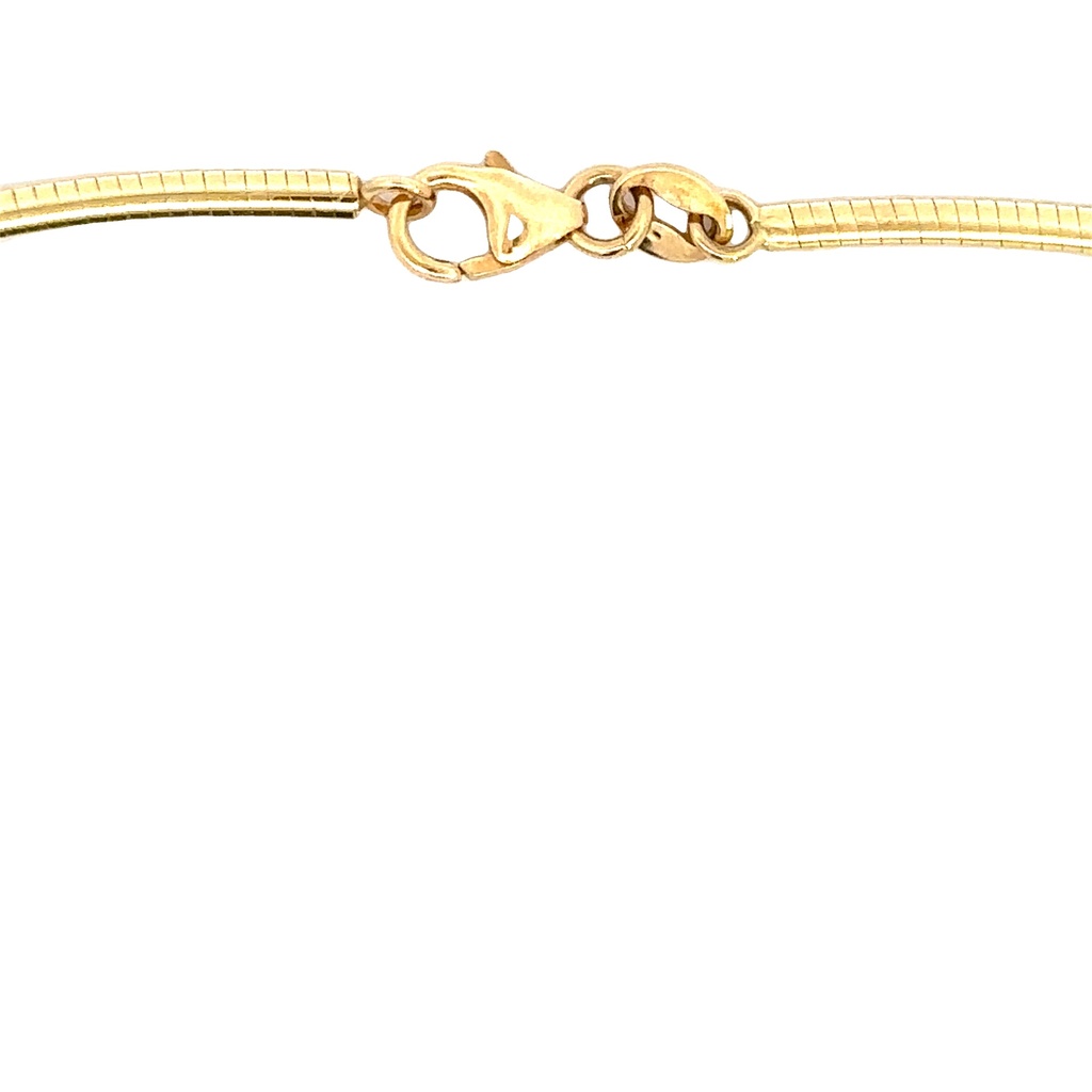 Omega Necklace | 40cm 18k Yellow Gold