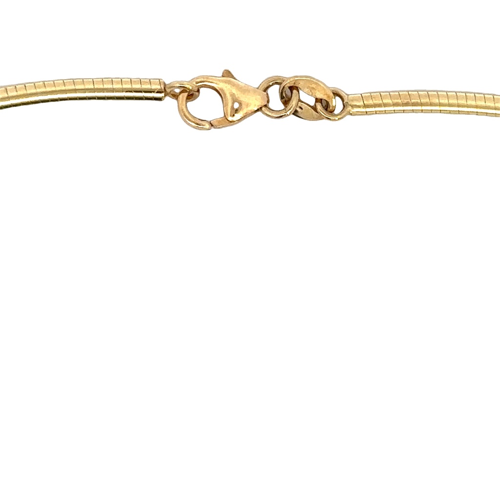 Omega Necklace | 40cm 18k Yellow Gold