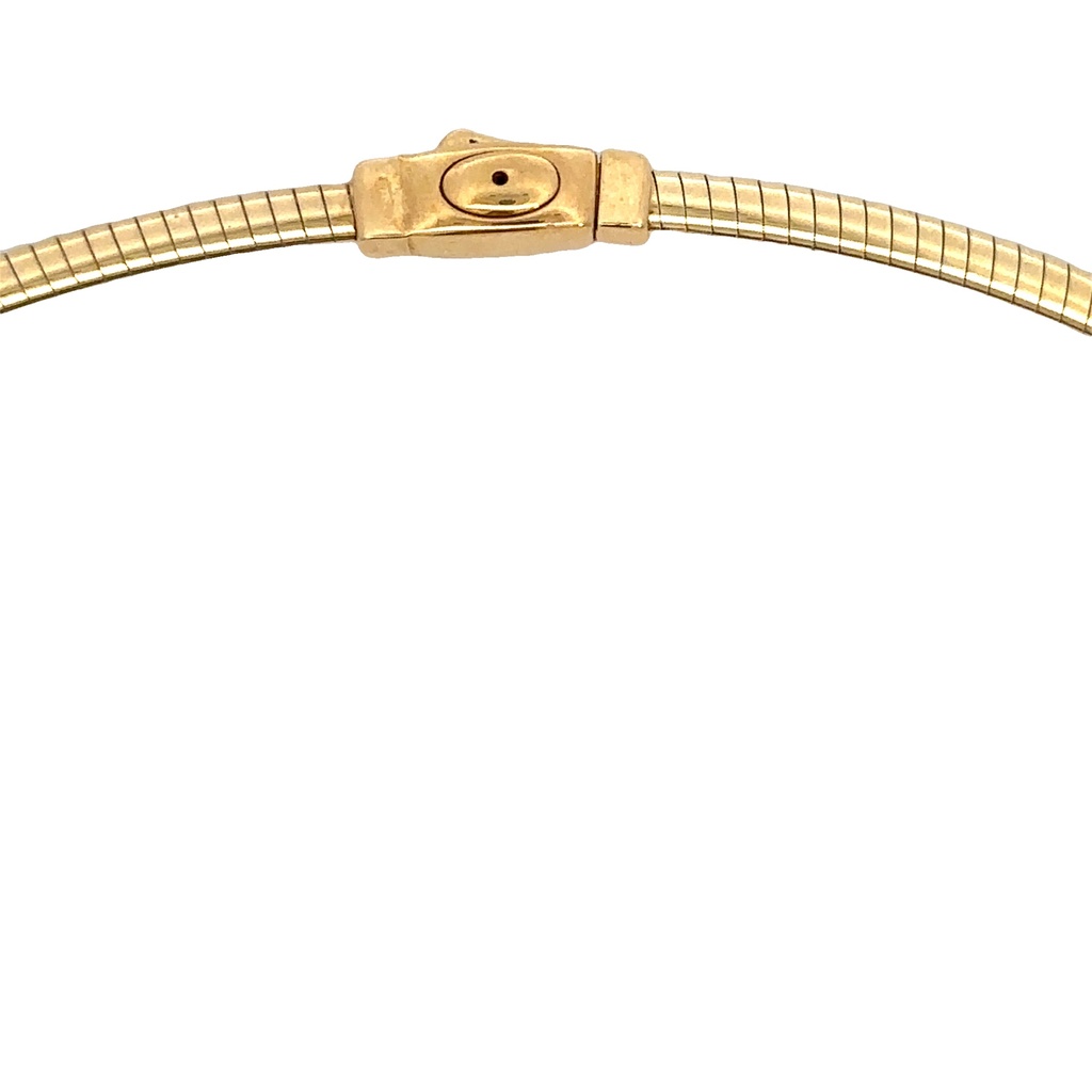 Omega Necklace | 45cm 18k Yellow Gold