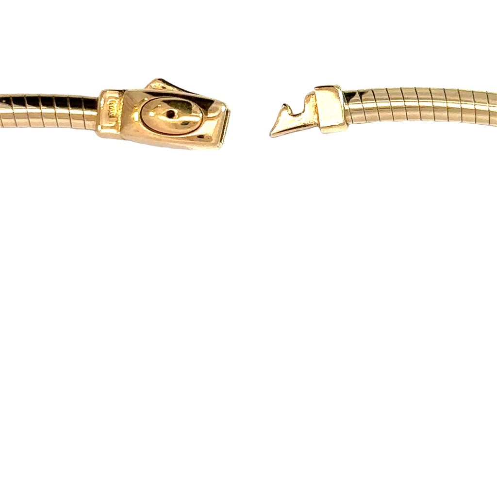 Omega Necklace | 45cm 18k Yellow Gold