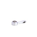 Champagne Diamond 18K White Gold Pendant