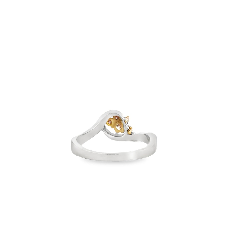 Natural Diamond Platinum Ring