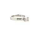 Pink Diamond 18K White Gold Ring