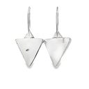 Sterling Silver Earrings With Opals