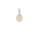 Opal Pendant Set In Sterling Silver