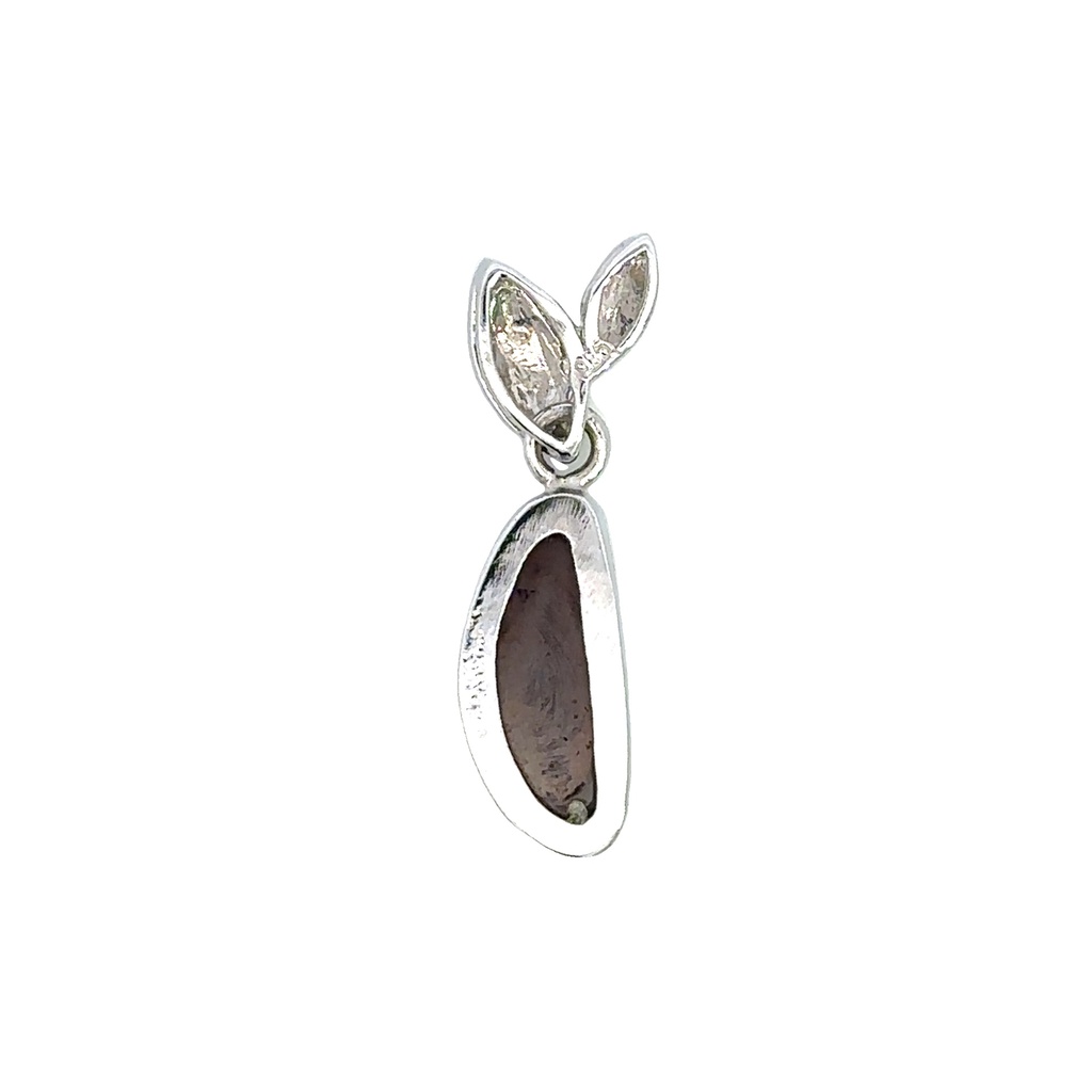 Opal Pendant Set In Sterling Silver