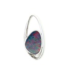 Opal Pendant Set In Sterling Silver