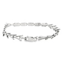 White Opal Bracelet in Sterling Silver