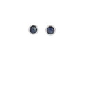 Triplet Opal Stud Earrings In Sterling Silver
