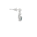 Triplet Opal Stud Earrings In Sterling Silver
