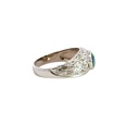 Triplet Opal Ring In Sterling Silver