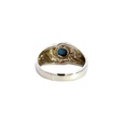 Triplet Opal Ring In Sterling Silver