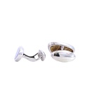 Cufflink Doublet Opal Sterling Silver