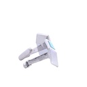 Cufflink Crystal Opal Sterling Silver