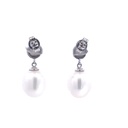 Freshwater Pearls Drop Earrings | Sterling Silver
