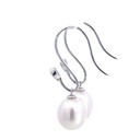 Freshwater Pearl Drop Earrings Sterling Silver