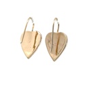 Heart Earrings | 9K Two-Tone Gold