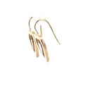 Heart Earrings | 9K Two-Tone Gold