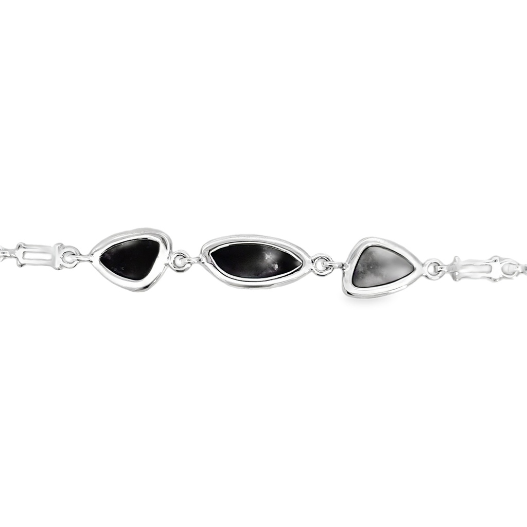 Triplet Opal Bracelet in Sterling Silver