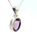 Amethyst Pendant In Sterling Silver
