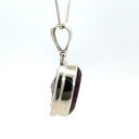 Amethyst Pendant In Sterling Silver
