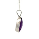 Amethyst Pendant In Sterling Silver