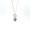 Amethyst Pendant In Sterling Silver