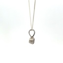 Amethyst Pendant In Sterling Silver