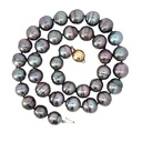 Tahitian Pearl Necklace With 14ct Yellow Gold Ball Clasp