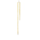Thread Earrings In 9ct Yellow Gold