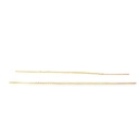 Thread Earrings In 9ct Yellow Gold