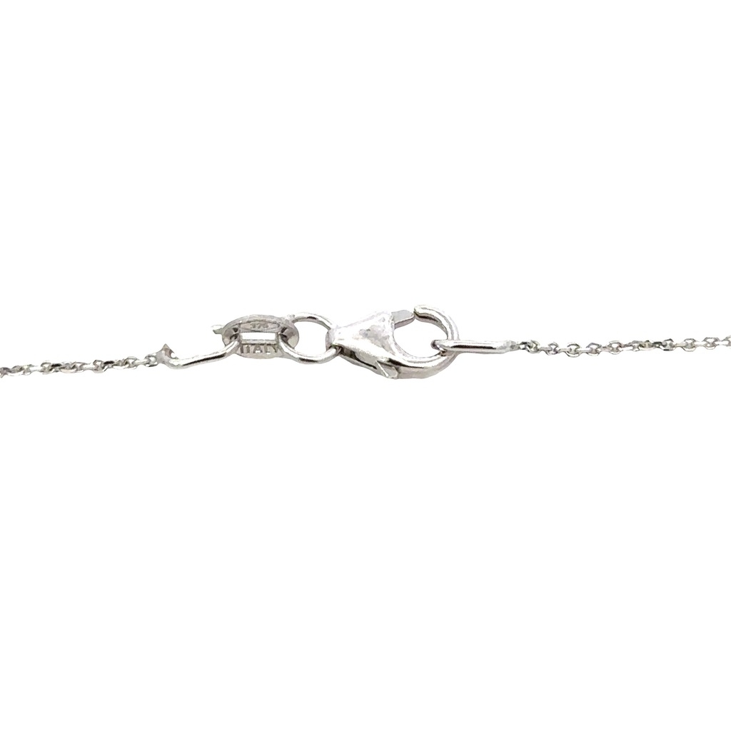 Chain Necklace 50cm | 9ct White Gold