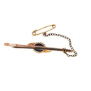 Doublet Opal Brooch In 9ct Yellow Gold