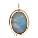 Opal Pendant In 9ct Yellow Gold