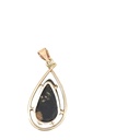 Solid Opal Pendant In 9ct Yellow Gold