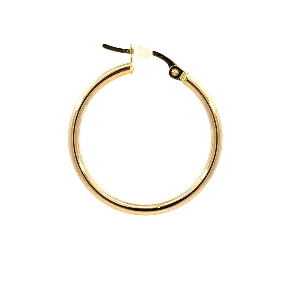 Hoop Earrings In 18ct Yellow
