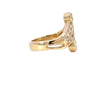Diamond Ring In 18K Yellow Gold