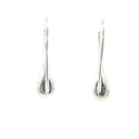 Solid Boulder Opal Earrings In Sterling Silver