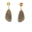 Opal Doublet Earrings In Sterling Silver