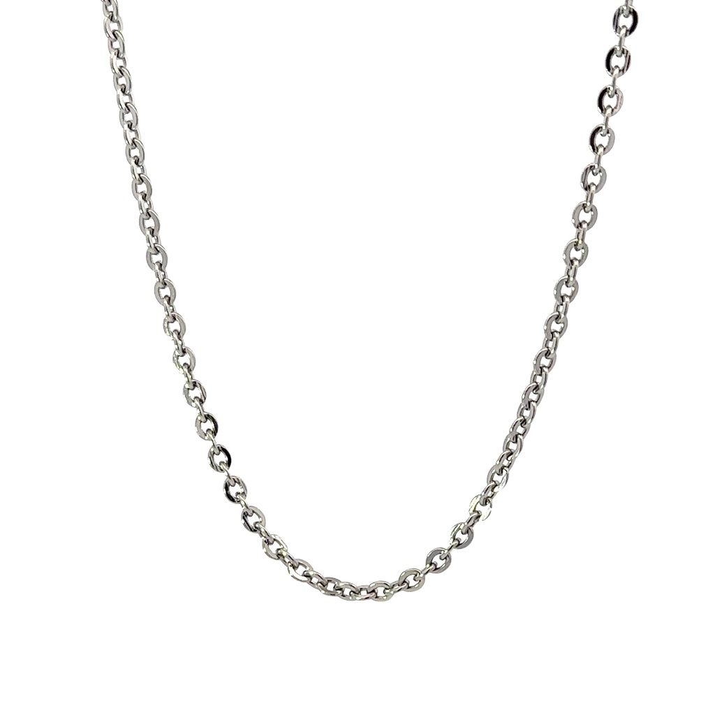 Belcher Chain Necklace In Stainless Steel