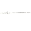 Sterling Silver 42+3cm Wheat Chain