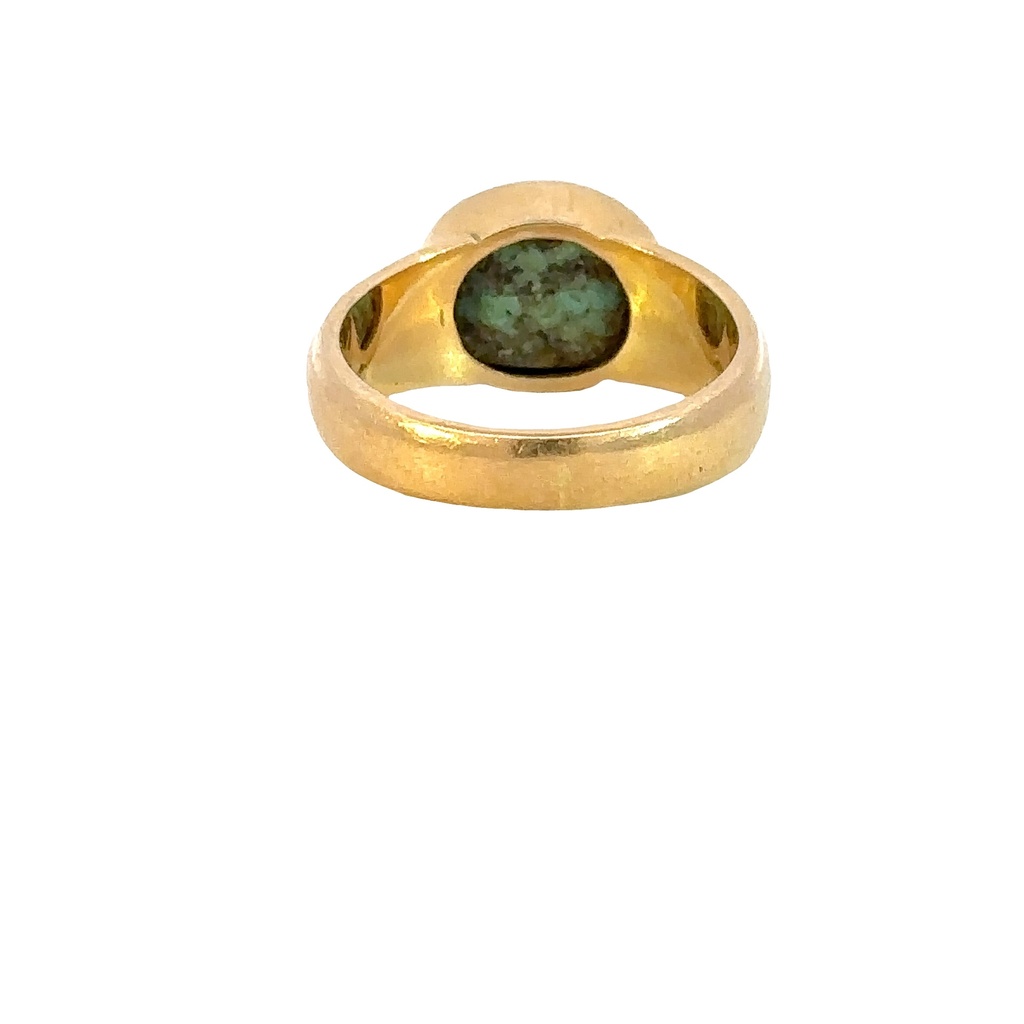 Turquoise Ring | 14ct In Yellow Gold