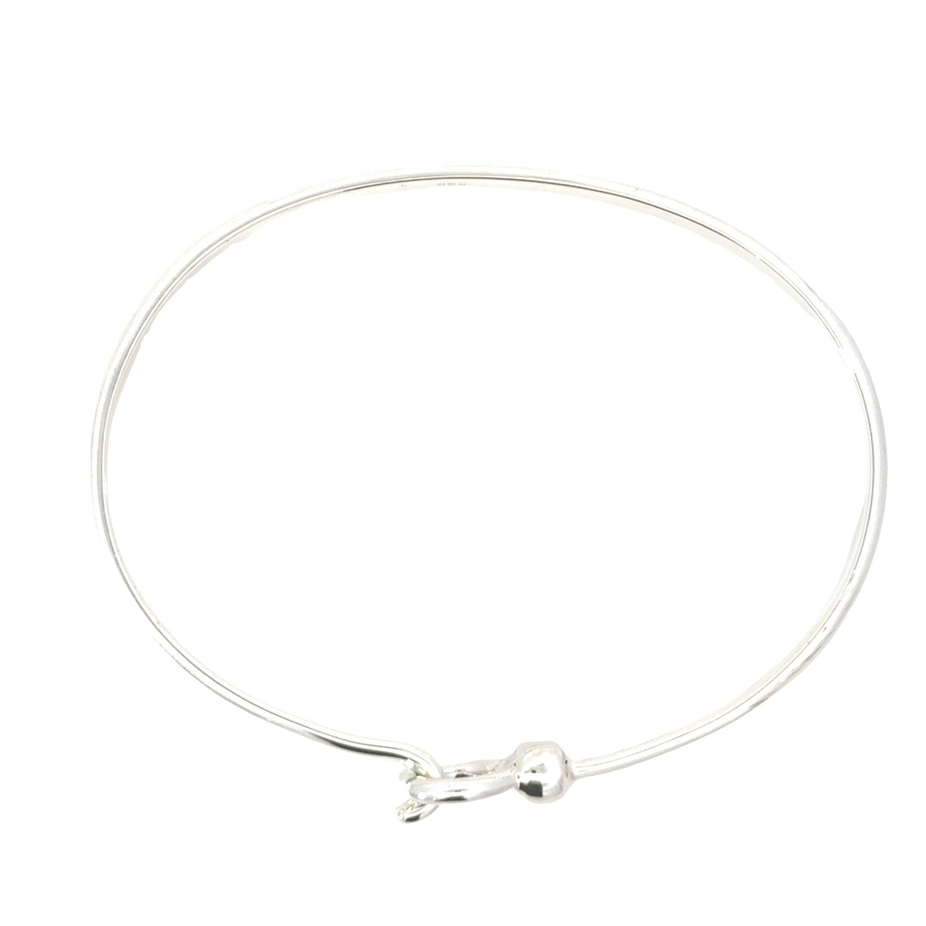 Silver Hook Top Bangle (copy)